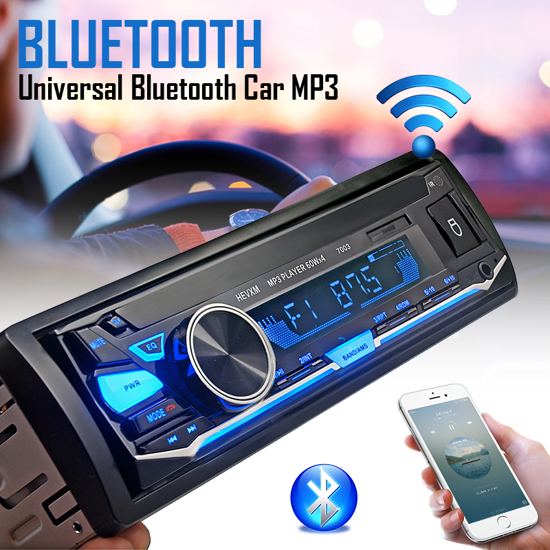 Car Radio Stereo MP3 Player Digital Bluetooth FM Audio USB